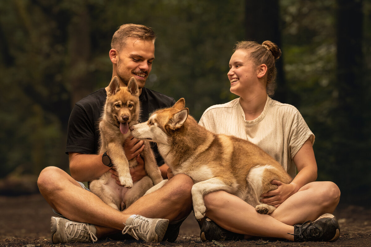 Deij Fotografie| Hond - Vughtse Heide|  Familieshoot 1687