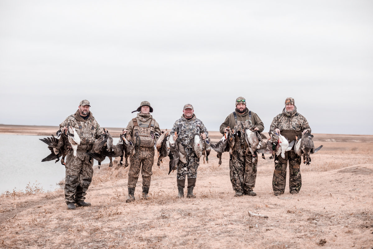 Central kansas duck hunting fowl plains -45