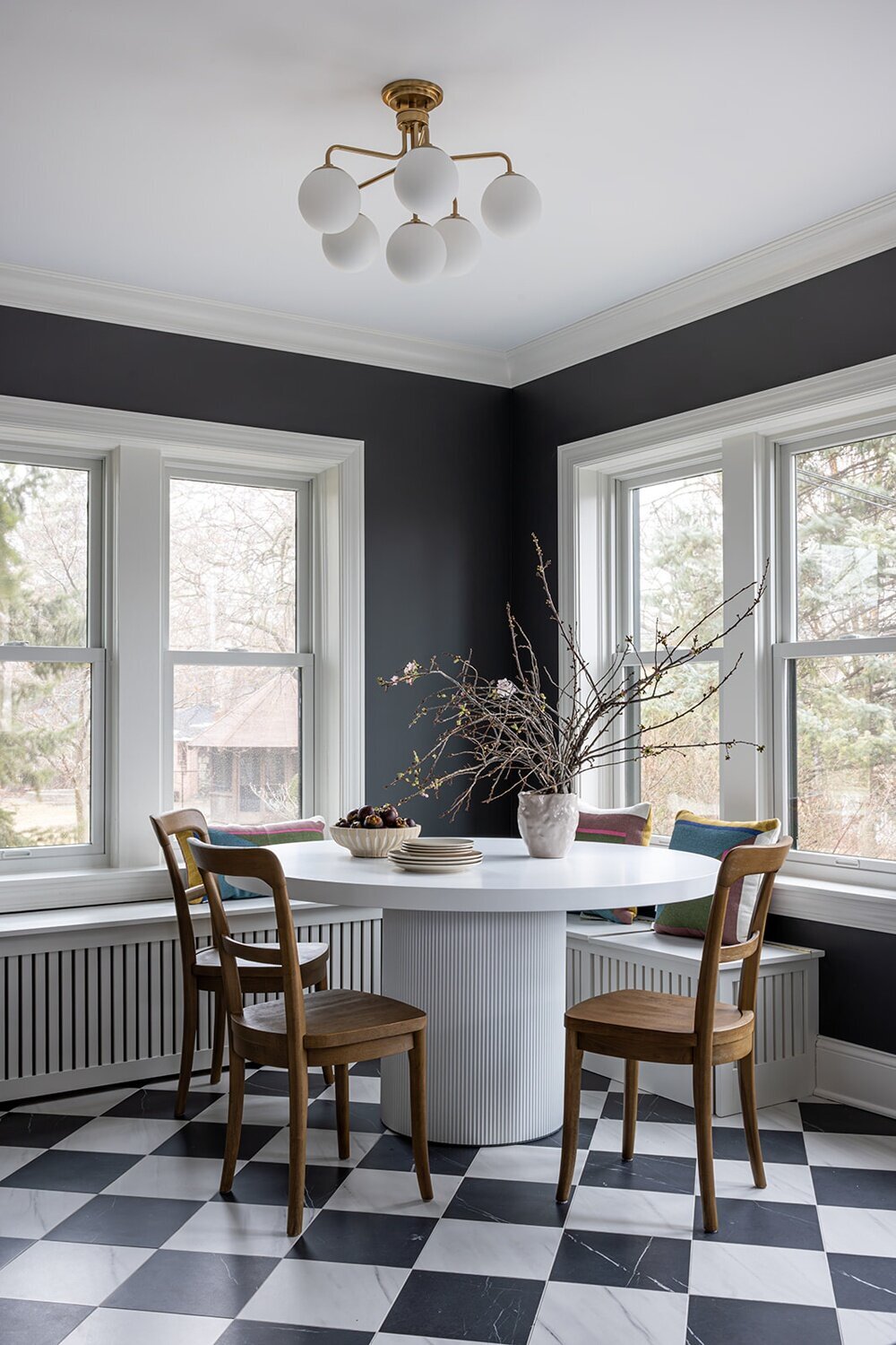 Interior-Photos-Breakfast-Nook-Checkered-Floor