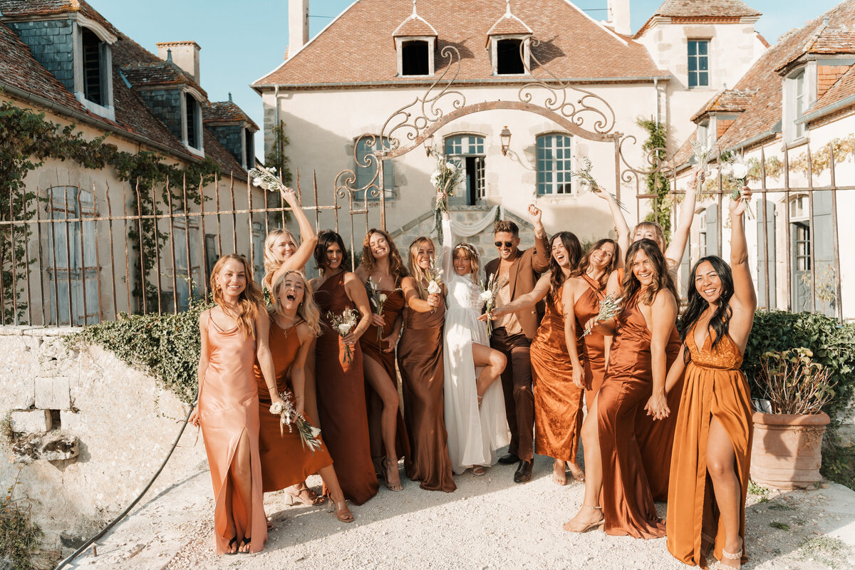 photographe mariage groupe loire valley