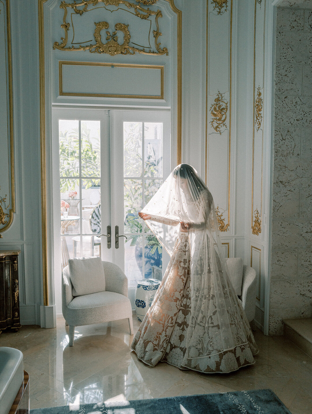 01 Sabyasachi Inspired Miami Wedding by GoBella.com 17
