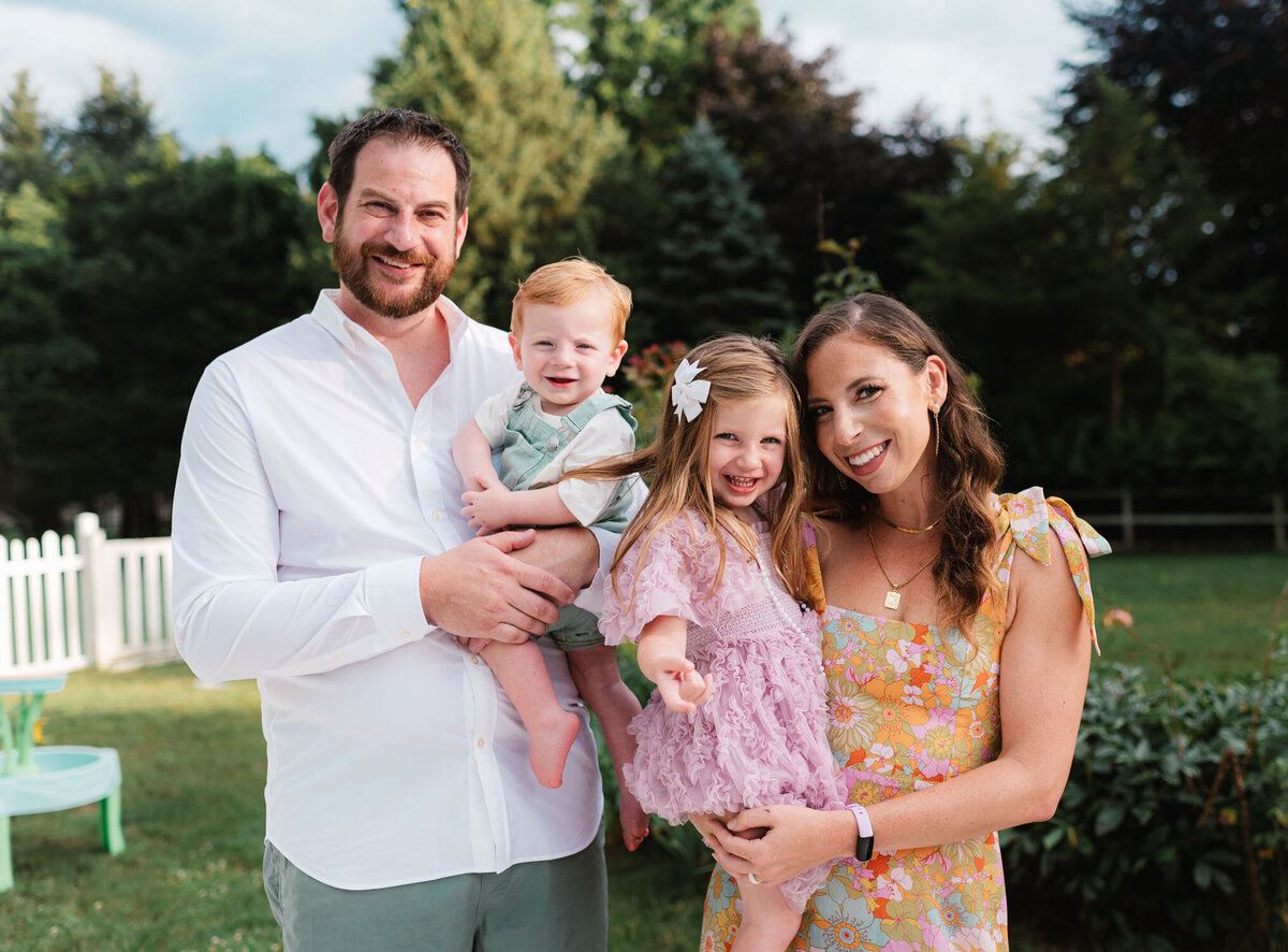 Karshner Summer Family Session, One-Year Milestone Session, At Home Session, Boonton NJ, Nichole Tippin Photography-15