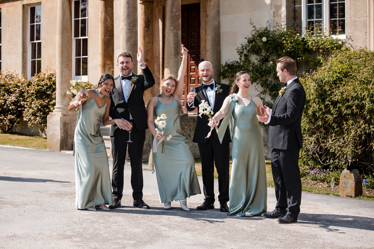 Demoiselles et garçons d'honneur - Mariage au Elmore Court - Gloucestershire - UK - Photographe de mariage 
