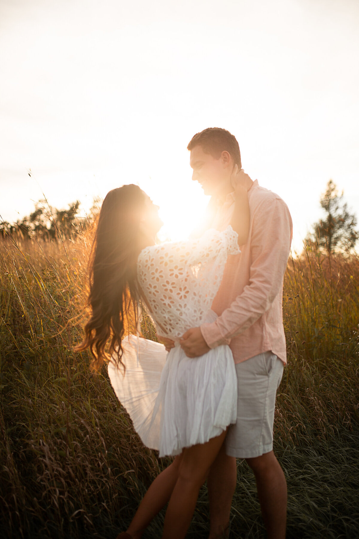 sunset-engagement-session-love-outdoors-laughing