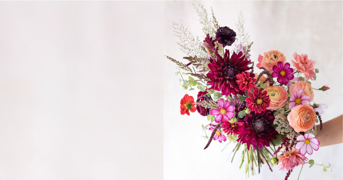 Wedding flowers using StemSlider System