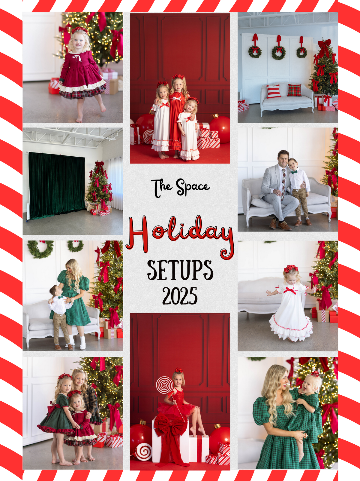 Beige and White Aesthetic Photo Collage Home Decor Poster