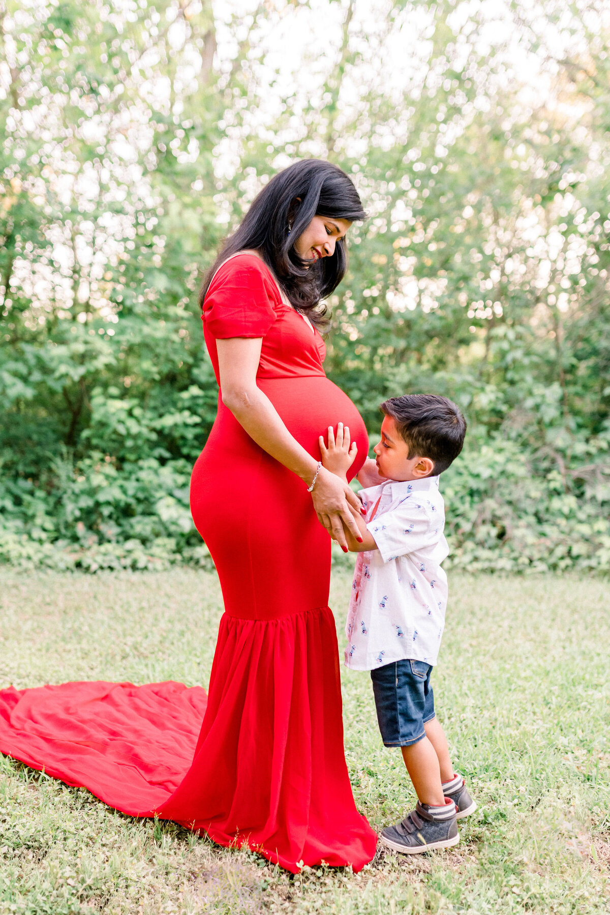 Austin Texas Indian Maternity Photograph