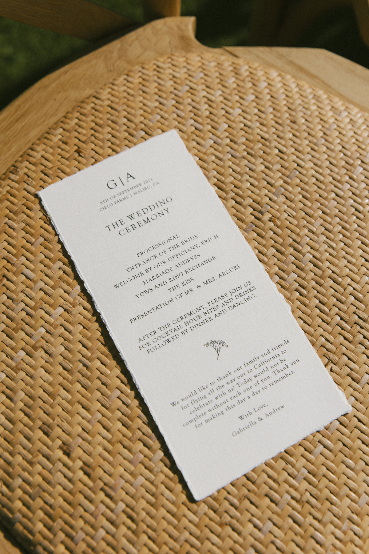 Cielo Farms Wedding | Gabi + Andrew