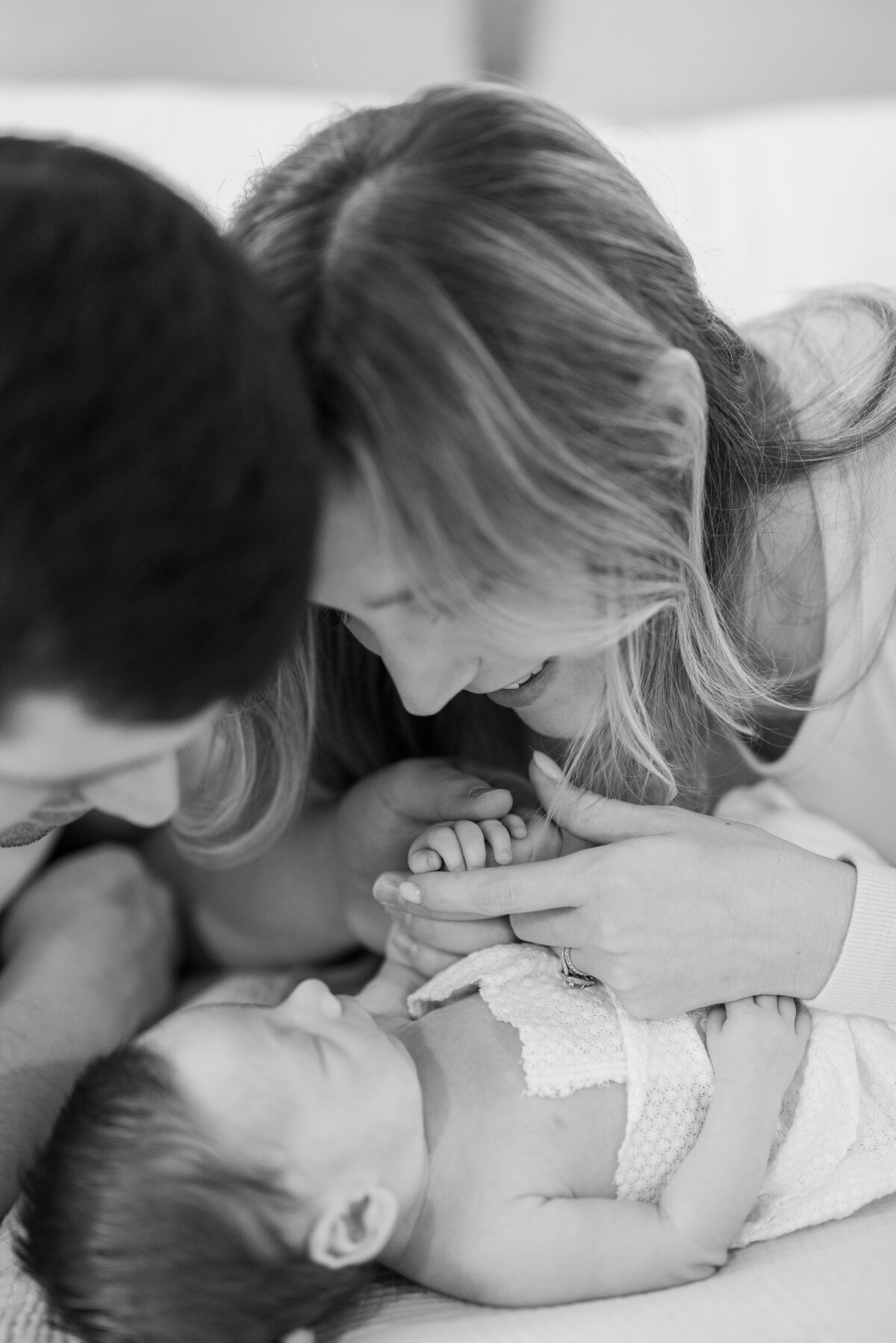 candid newborn photo