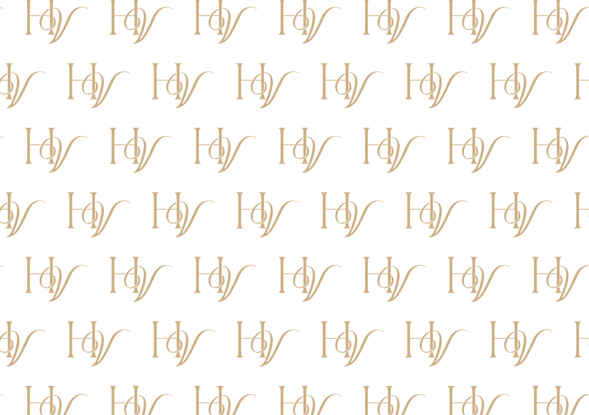 Custom monogram pattern design for Harbor View Yacht Charter in New York