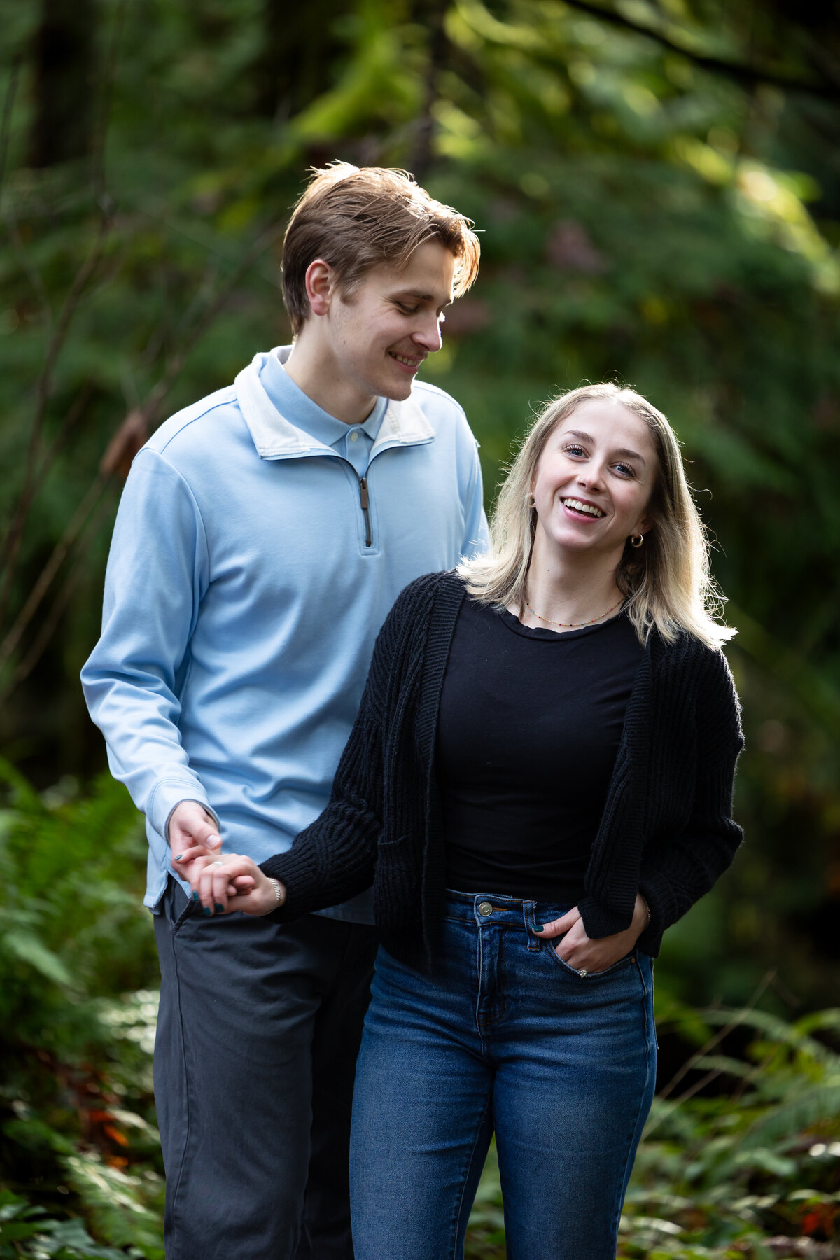 Burfoot beach surprise proposal photographer, Olympia19