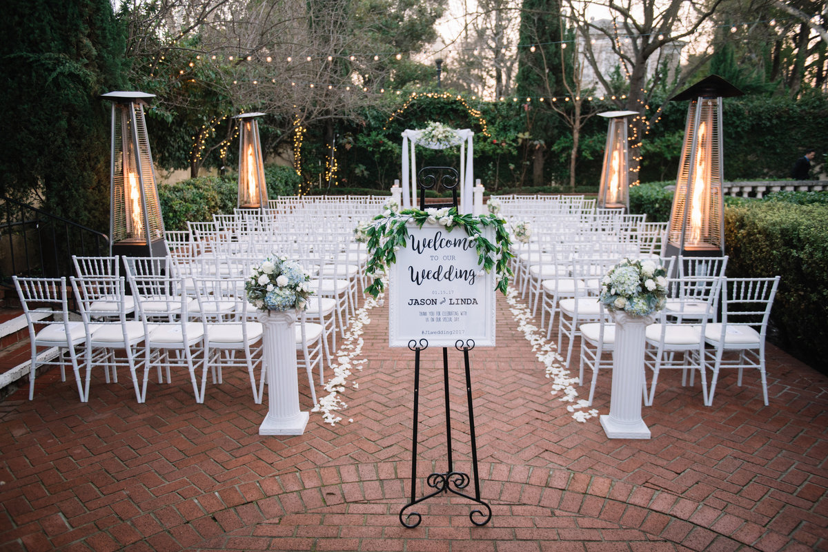 Winter Sacramento Wedding Ceremony