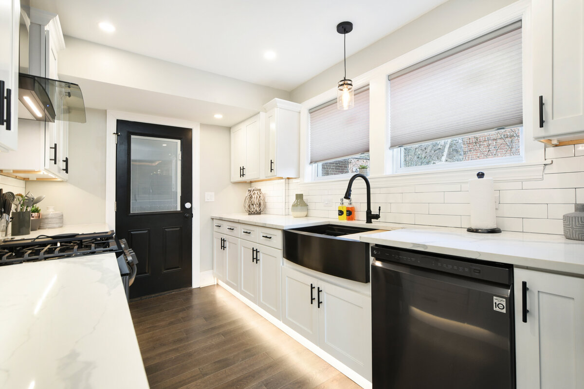 Professionally staged kitchen designed to maximize home value and buyer appeal