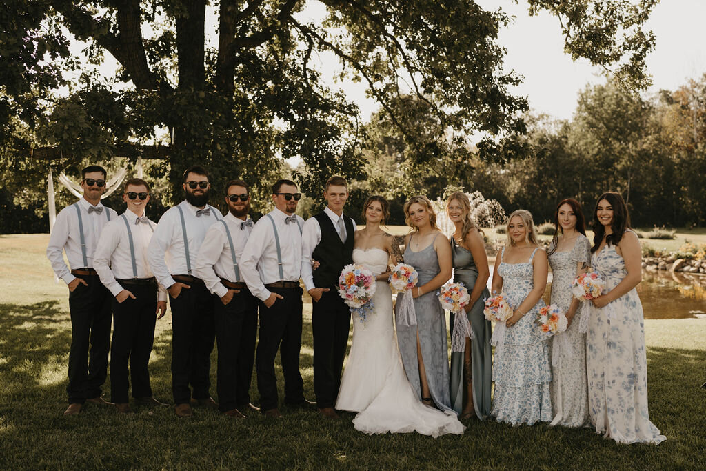Pleasant Pastures Events budget friendly outdoor wedding venue Central MN engaged couples