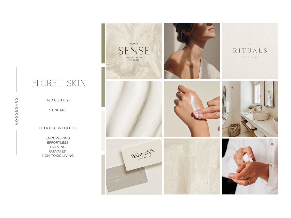skincare, skincare branding, organic skincare, all natural, neutral packaging, skincare packaging, branding, custom branding, web design, custom web design, primary logo, brand suite, moodboard, skincare brand mood board, skincare brand inspo, brand inspo, brand inspiration, skincare brand inspiration, mood board inspiration, mood board inspo