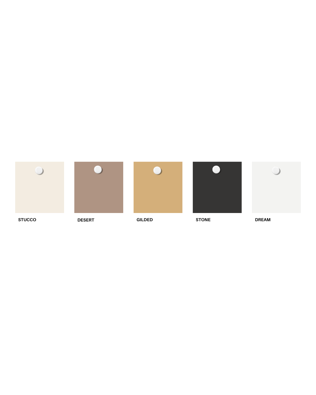 Neutral, clean and sophisticated brand color palette for a real estate agent in the desert of Arizona.