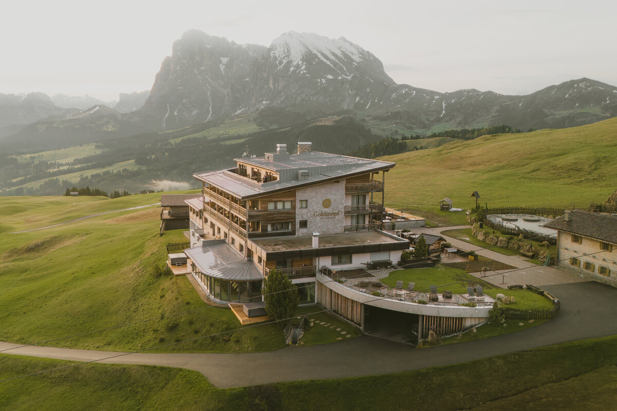 Hotel Goldknopf in Alpe di Siusi, Italy