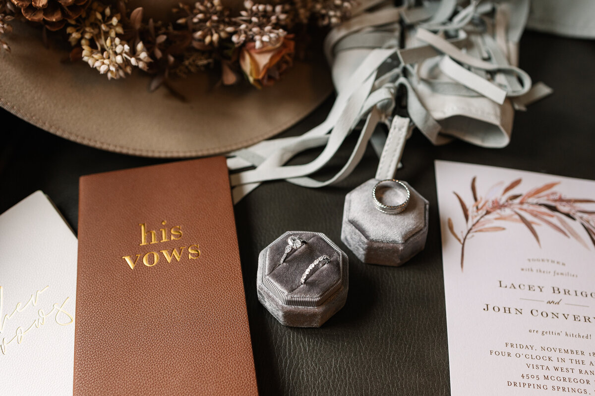Exchange boho vows at Vista West Ranch. An untraditional wedding in Dripping Springs, Texas, filled with chic vibes, epic parties, and the freedom to create your own adventure.