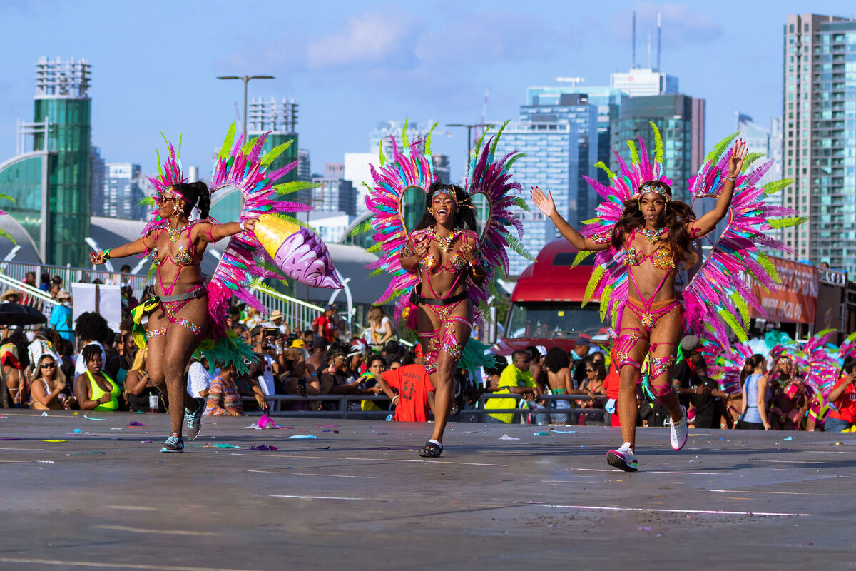 Photos of Masqueraders from Toronto Carnival 2023 - Sunlime Mas Band - Medium Band of The Year 2023-055