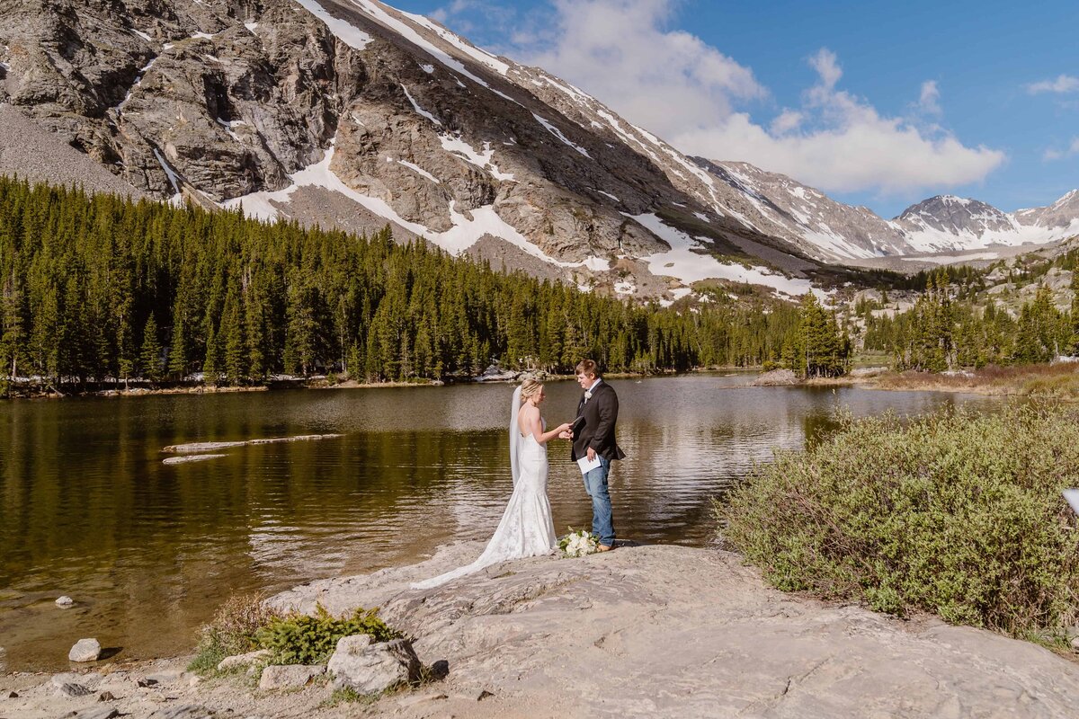 Breckenridge, Colorado summer elopement with Colorado elopement videographer Alpine Vows