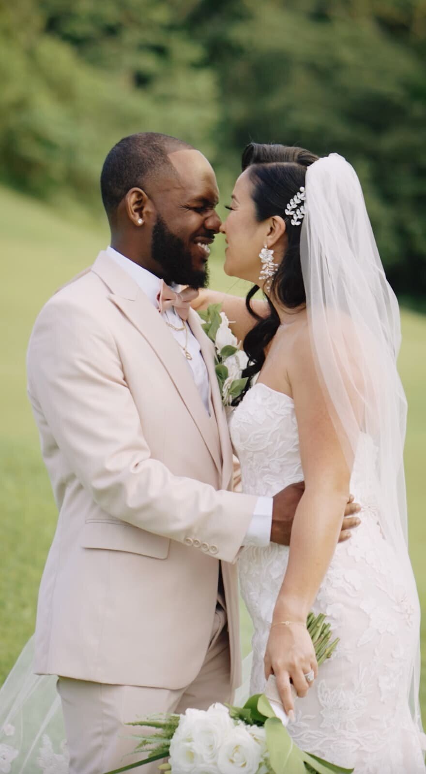 Royal Hawaiian Wedding Couple