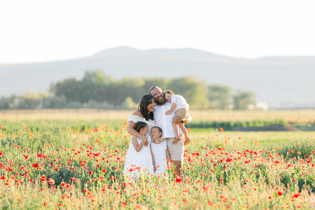 Poppy Field Family Photos-1