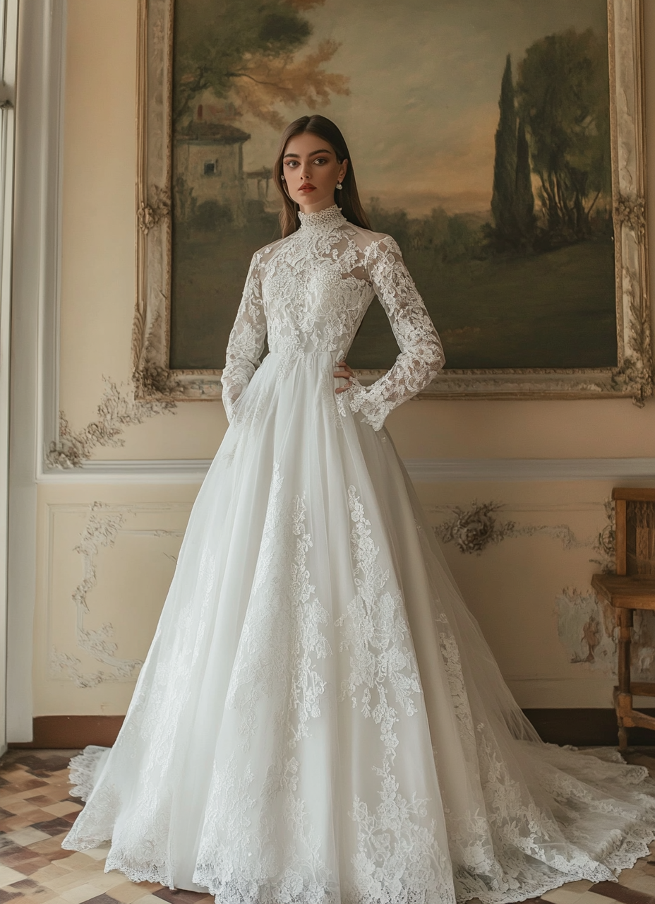 kdurski_86694_A_full_body_shot_of_an_elegant_white_wedding_dres_3ff41e2d-a888-4857-b2fd-05fa1877dd27
