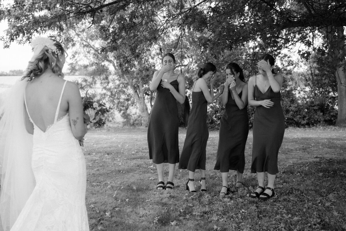 first look wedding -1