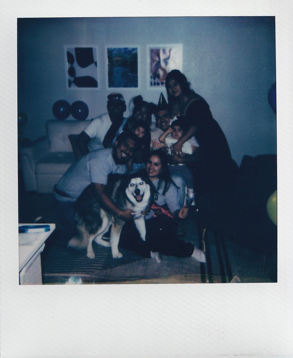 polaroid of a colorado wedding photographer specializing in film