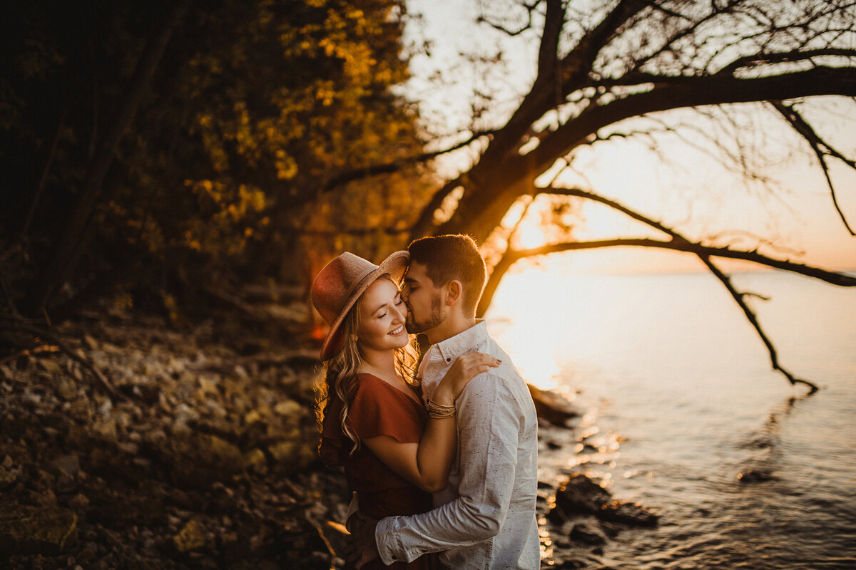 Bayshore park engagement session.