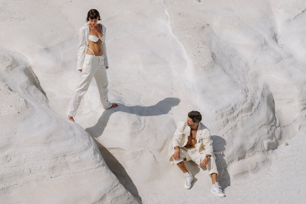 Couple Traveled to Greece to capture their elopement photos
