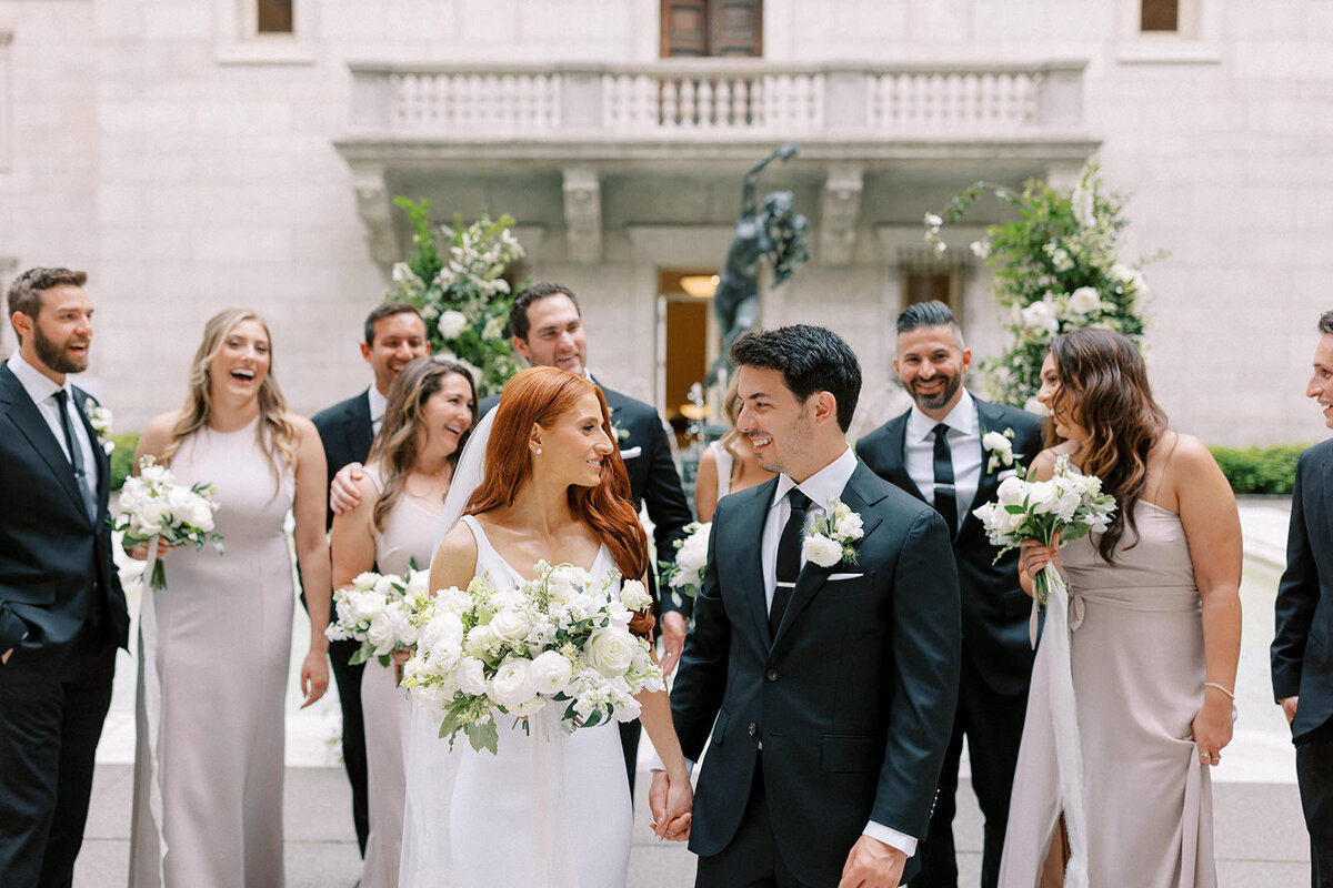 Boston Public Library Wedding-Halie Child Photography-62