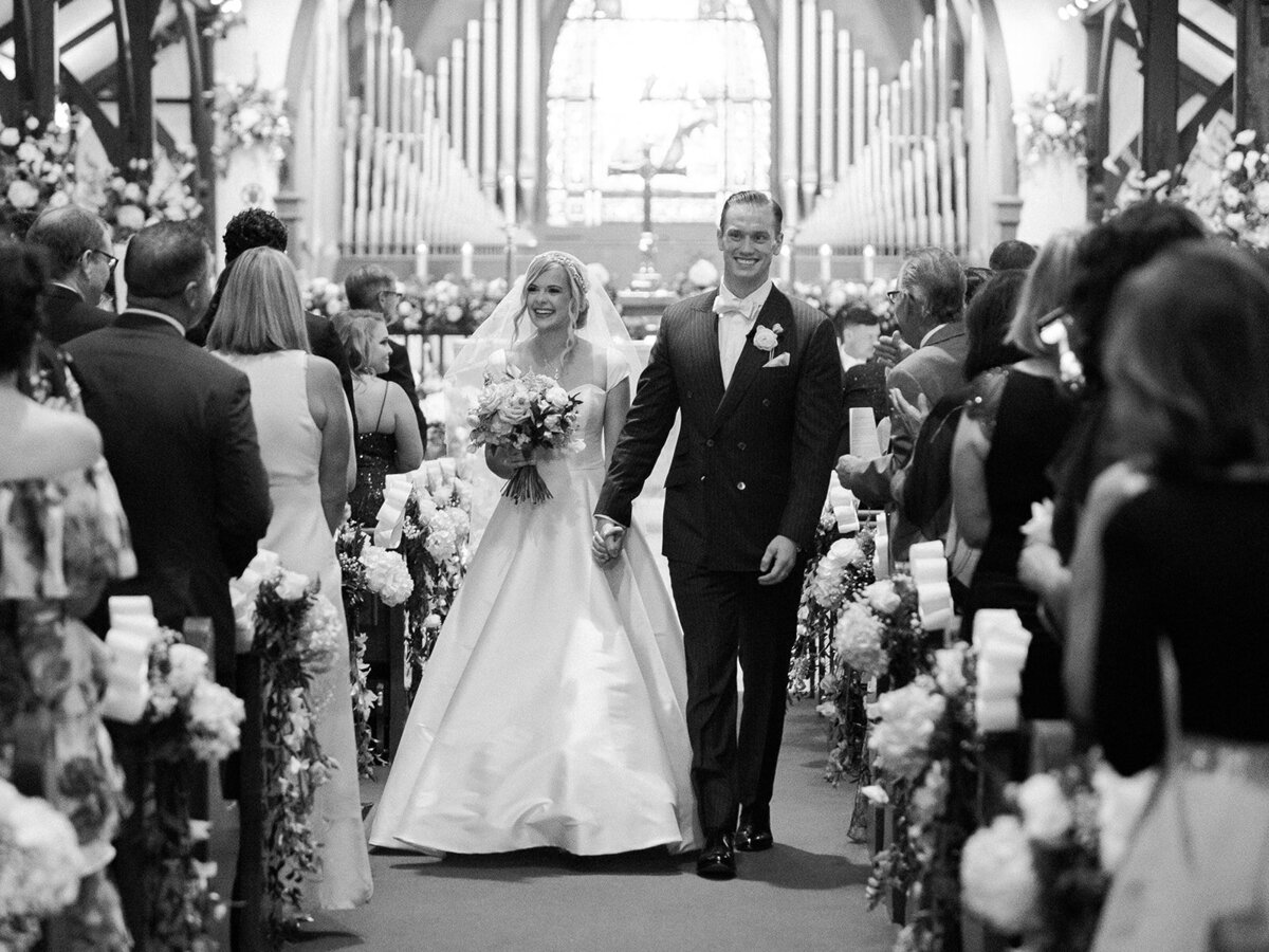 14 - Cathedral Church of St. Peter Wedding Recessional - Tampa Bay Wedding Planner