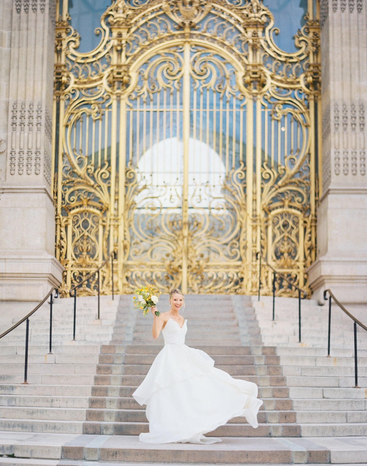 Bride at the petite Palais