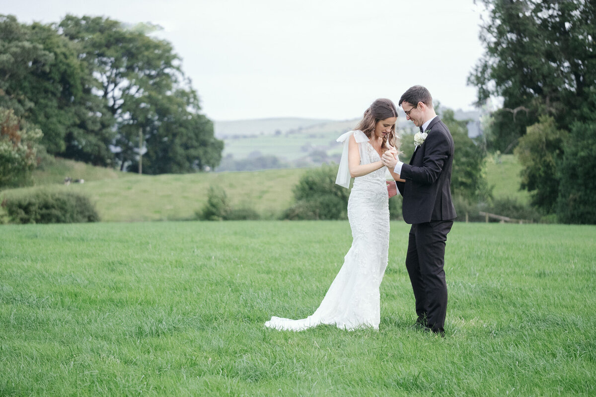 Romantic Wedding at Hilltop Country House, Cheshire - Stunning Countryside Venue-226