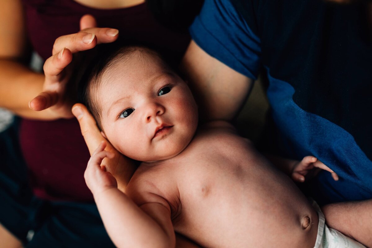 Baby looking at camera, Melbourne Photography Gift Vouchers 