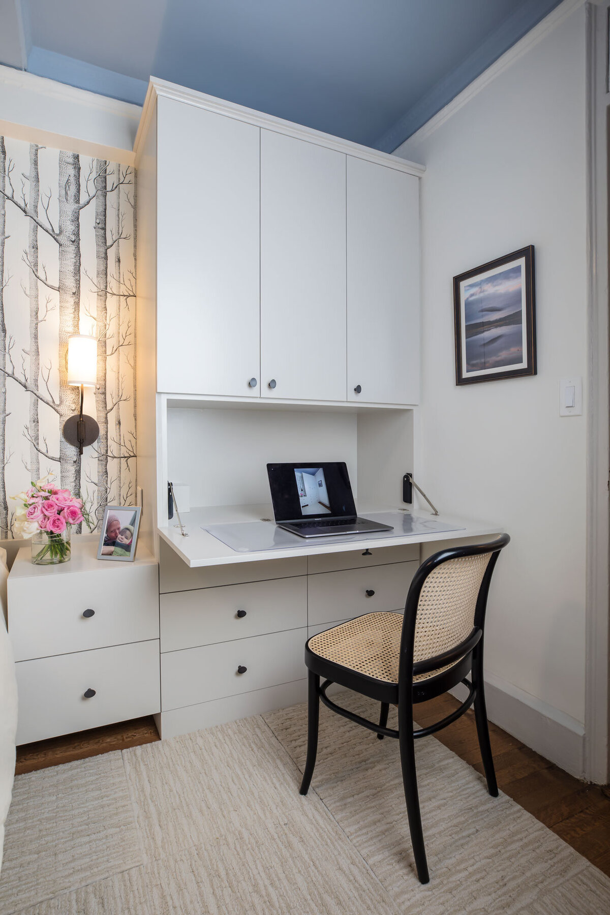 Claudia-Giselle-Interior-Design-NYC-Bedroom-Office-Desk-Open
