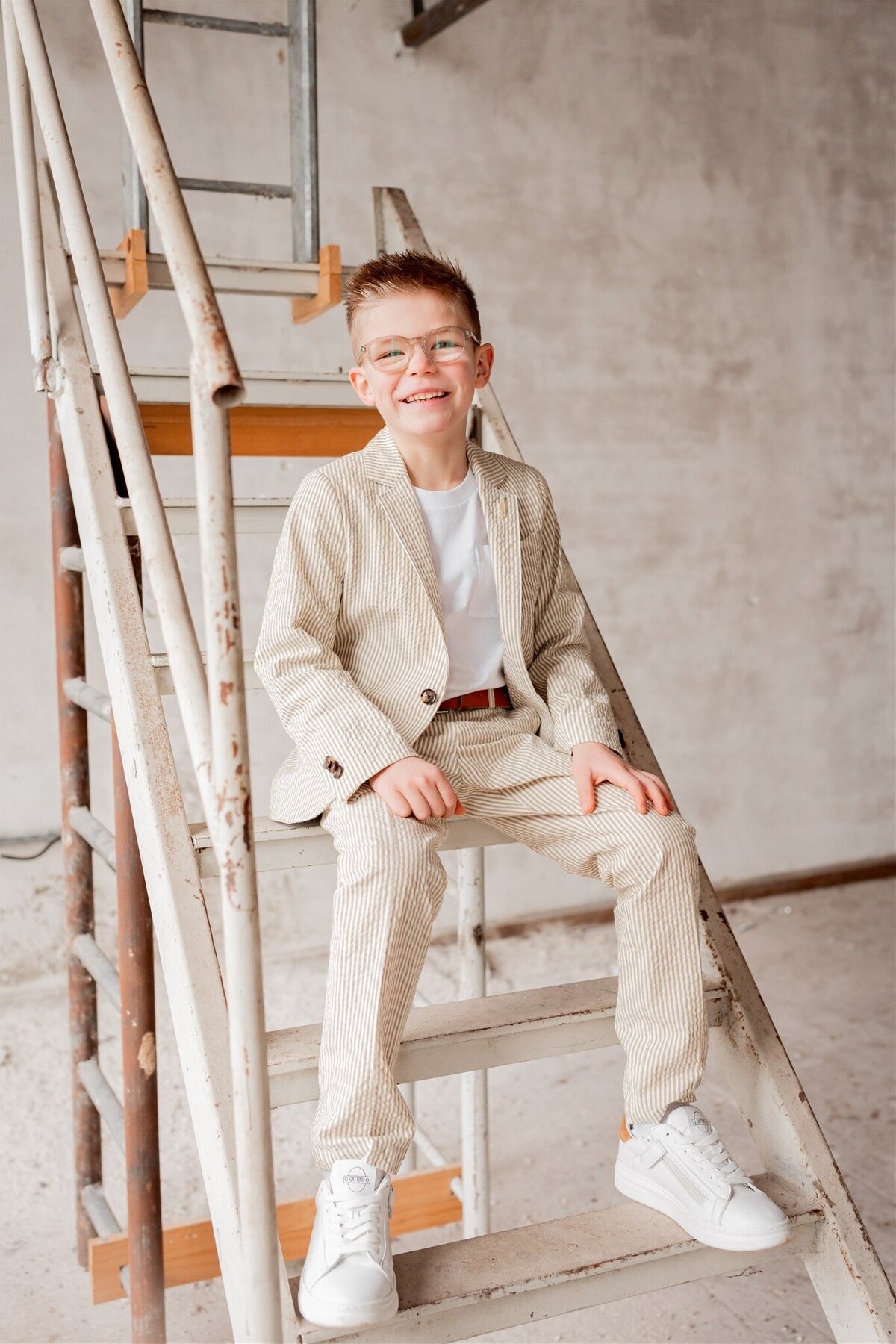commiuniefotoshoot jongen
