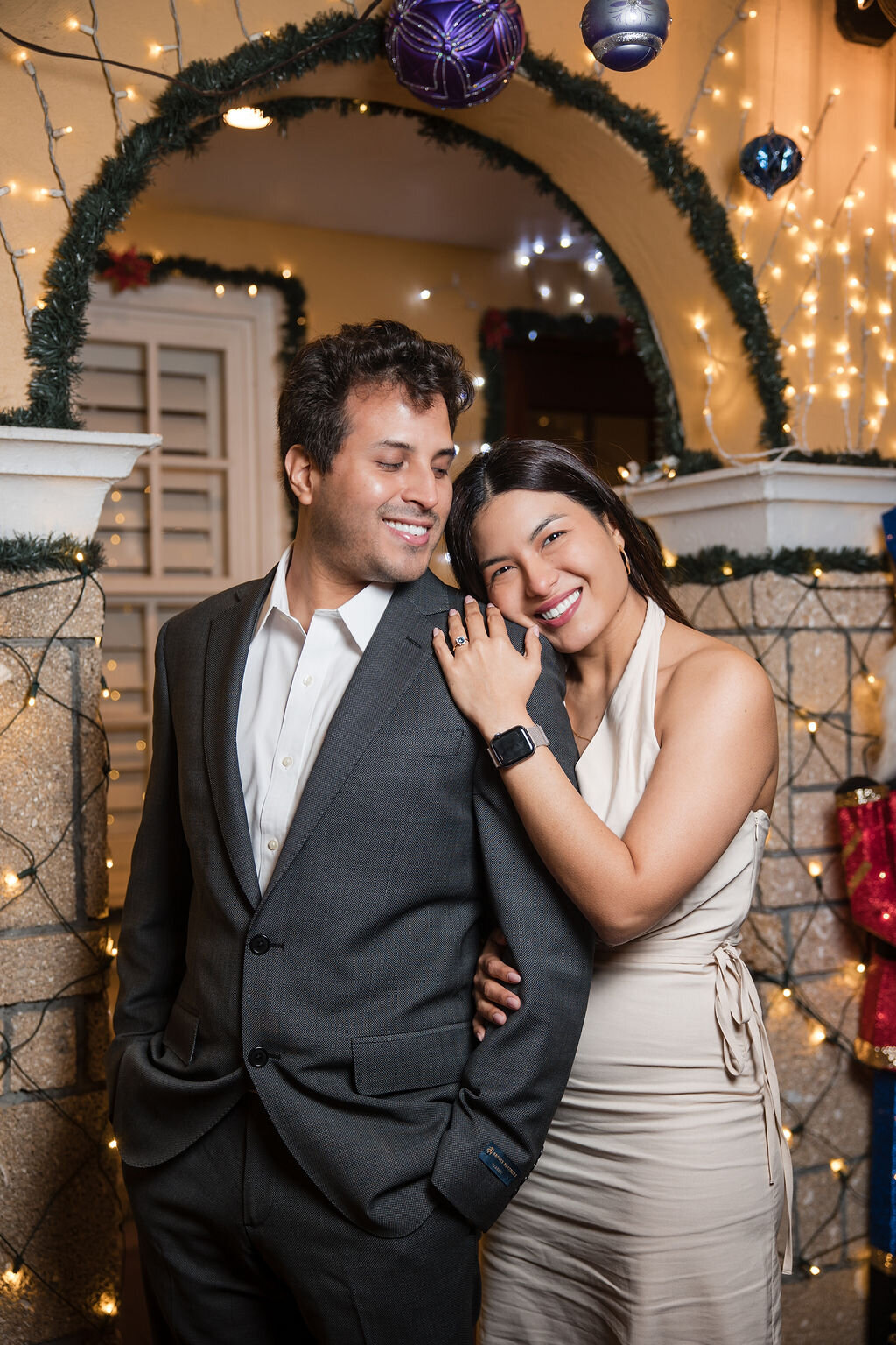 St Augustine Night of Lights_Proposal Photos