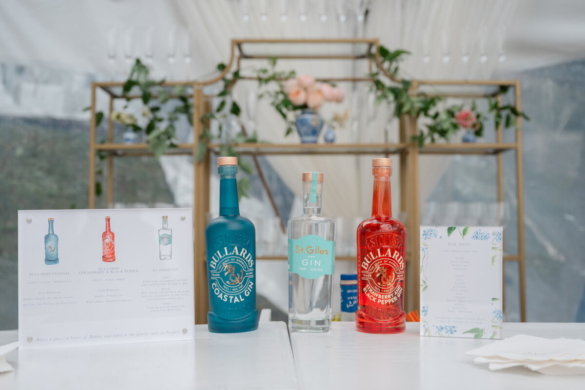fun-bottle-arrangement-bar-area-new-england-wedding-planner