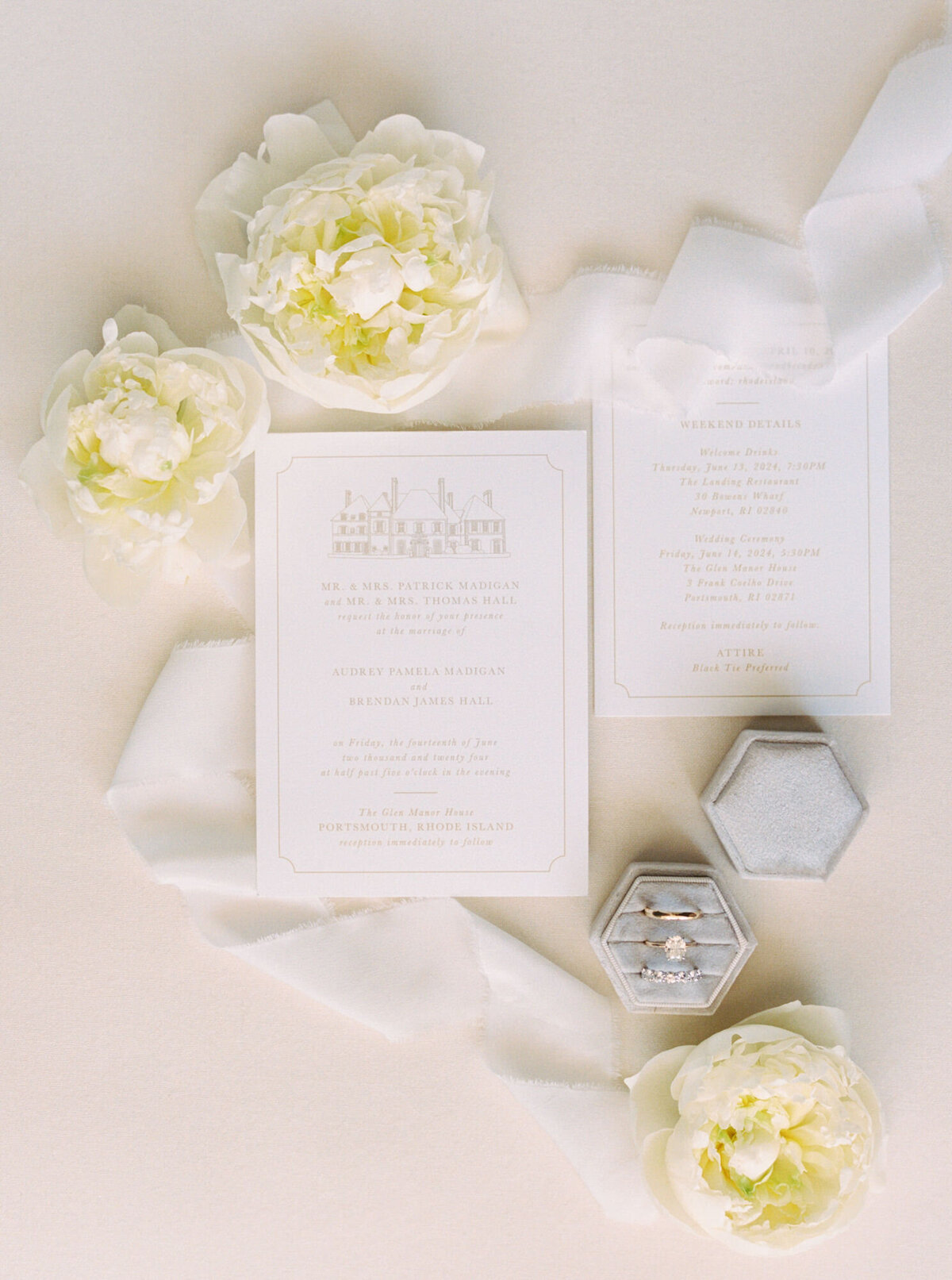 Glen Manor RI Wedding-Halie Child Photography-1