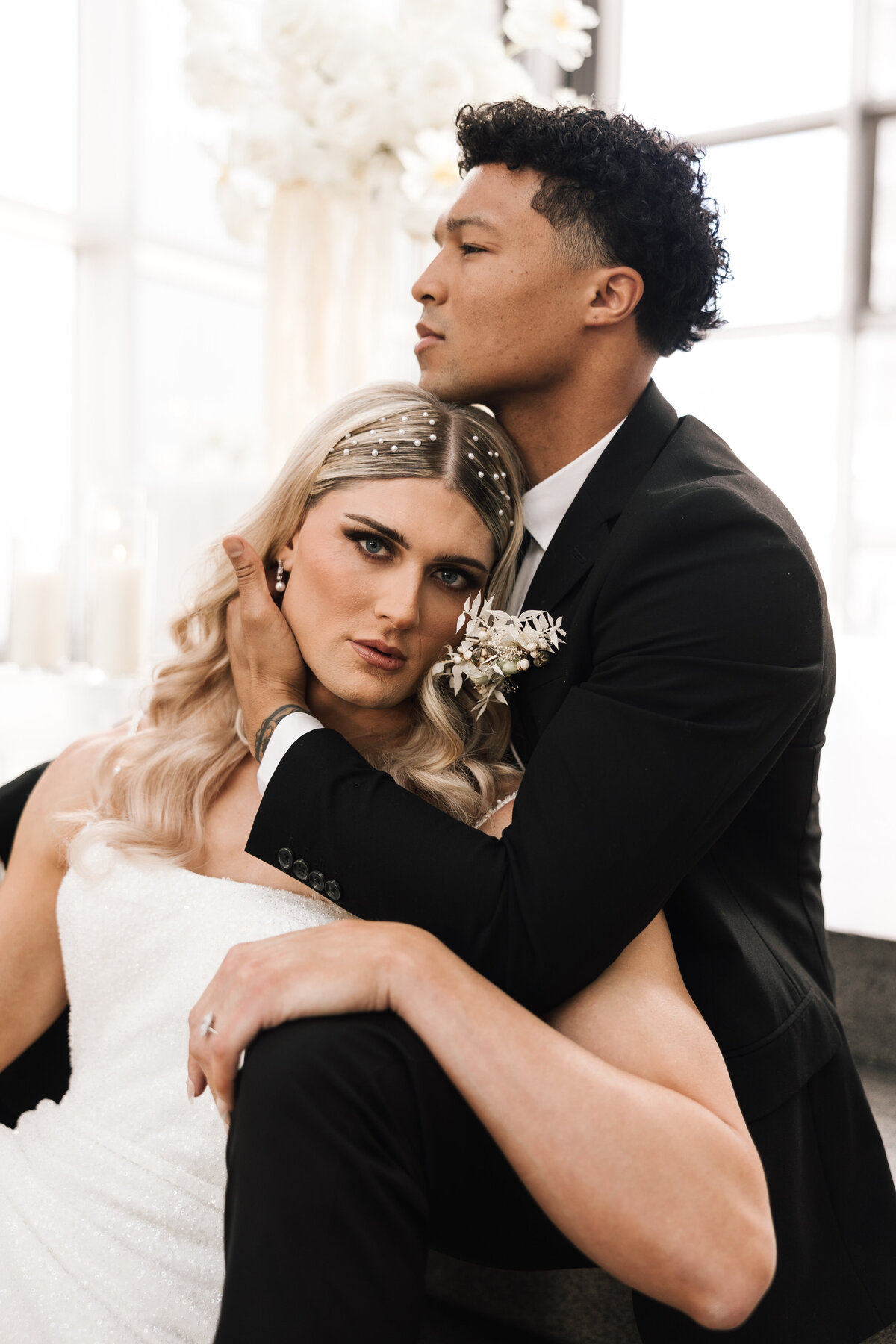 Monochromatic-Luxury-Wedding-Photography-Wintergarden-Pittsburgh-8263