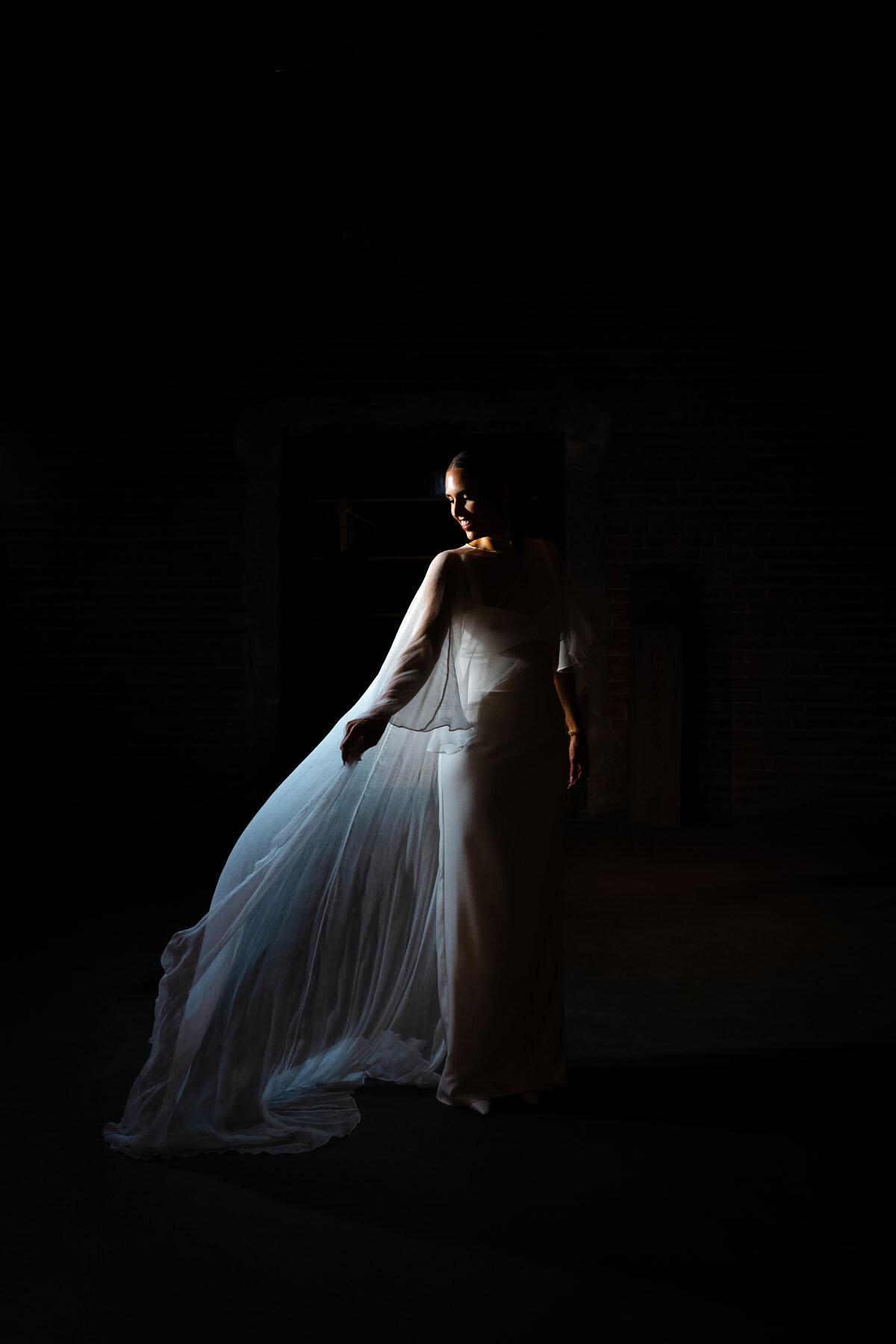 Modern Arizona wedding photographer documenting a city celebration with editorial flair.