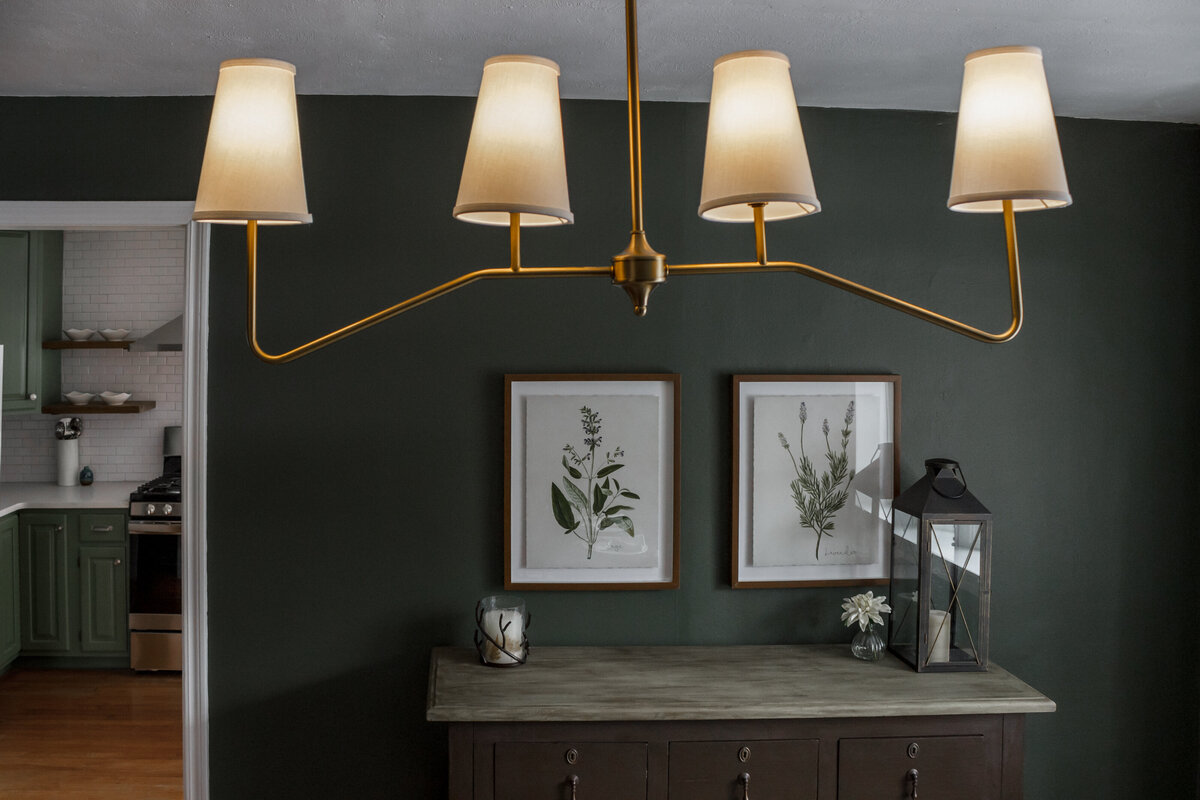 Modern dining room staging highlighting open-concept living and buyer-focused design
