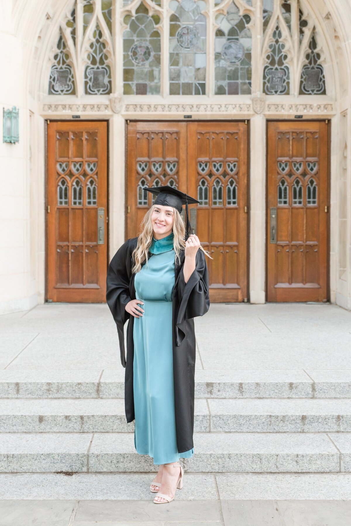 sunrise graduation session georgetown campus