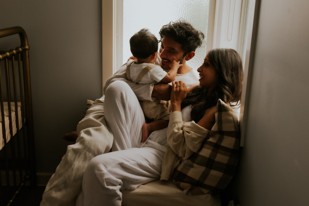 family photos at home