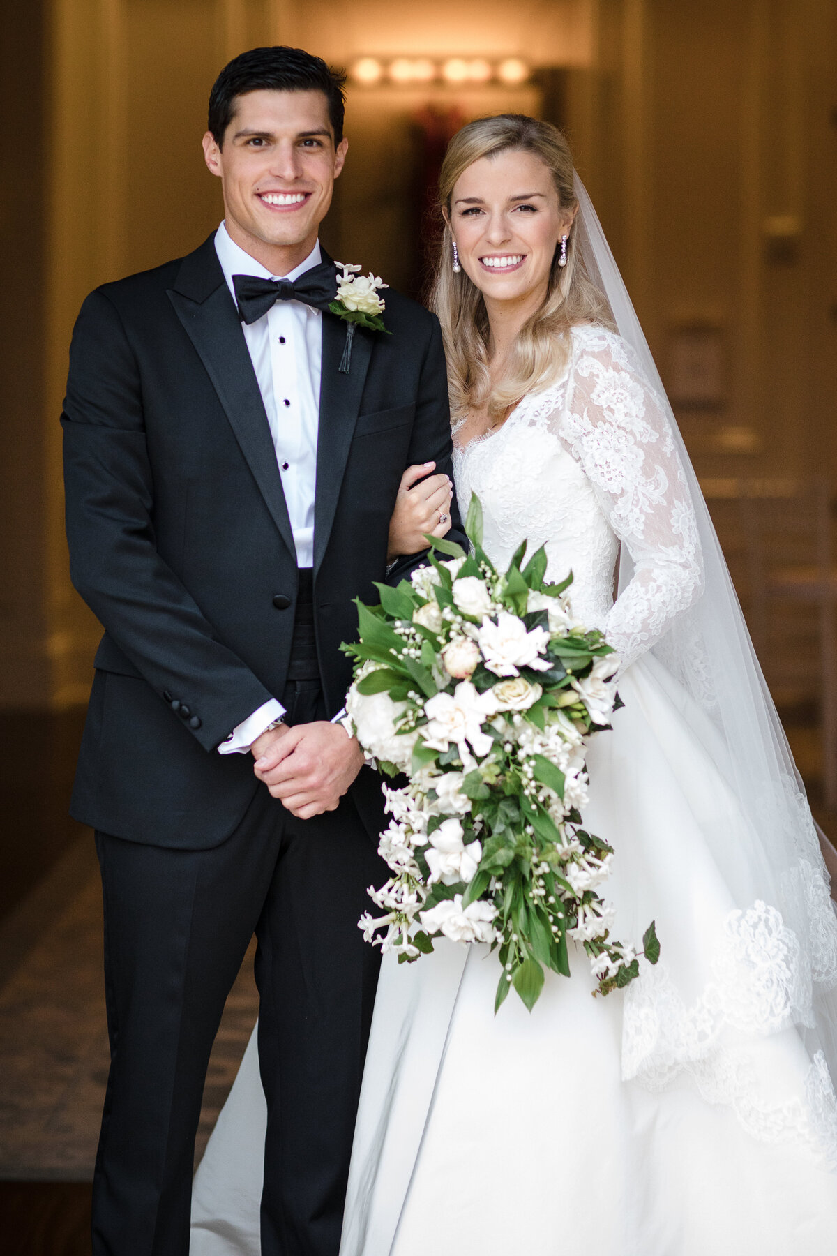 Bride and Groom at St. Regis Atlanta Wedding