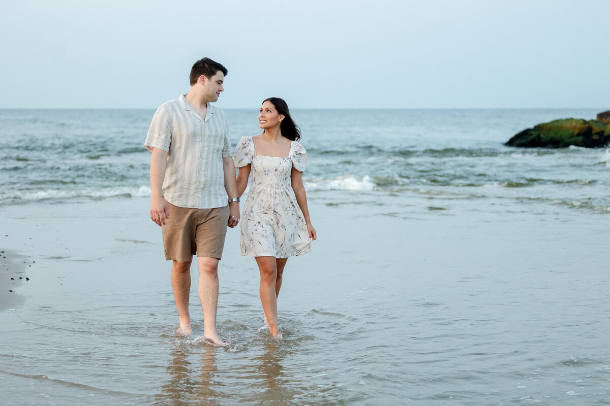 New Jersey Wedding Photographers	Spring Lake, NJ	Beach	Engagement Session	Summer August	Elegant Luxury Artistic Modern Editorial Light and Airy Natural Chic Stylish Timeless Classy Classic Romantic Couture Fine Art Experienced Professional Love Couples Emotional Genuine Authentic Real Fashion Fairy Tale Dream Lovers Jersey Shore Intimate	Engagement Session Photos Portraits Image 48