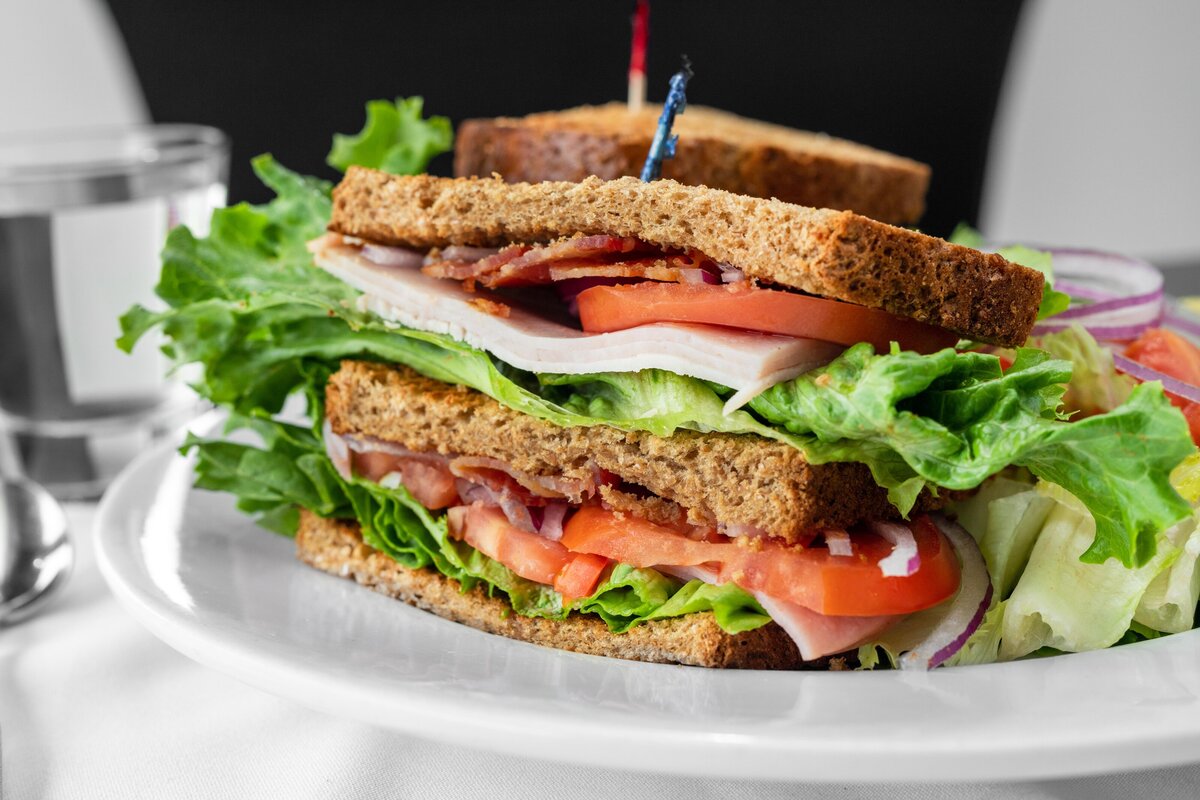 Marcos Grill and Deli Club Sandwich, Maui, Hawaii. 