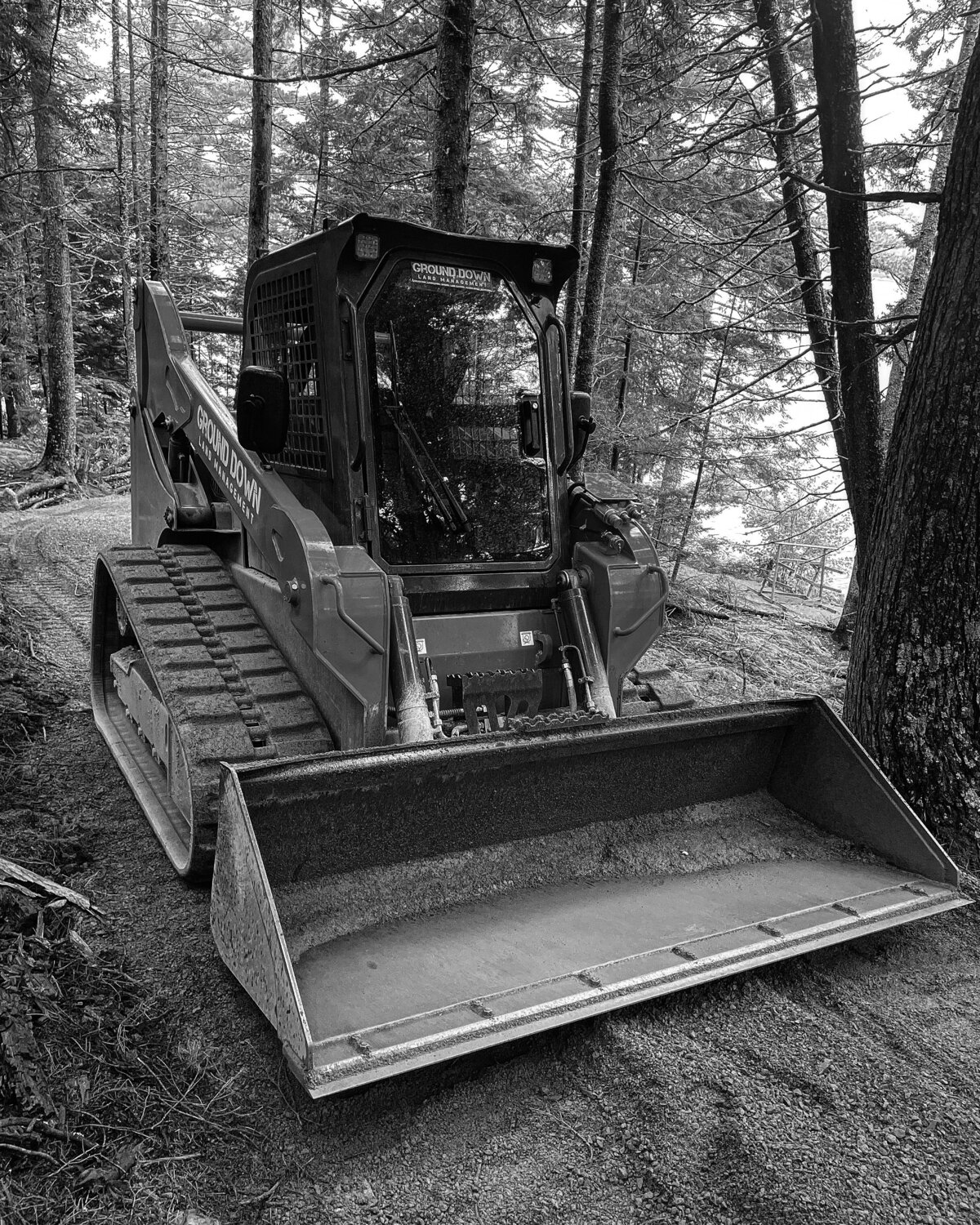 Ground Down Land Management - Excavation Services - Nova Scotia - Property Access - Trail Systems - Driveways - Patios - Landscaping - Mulching